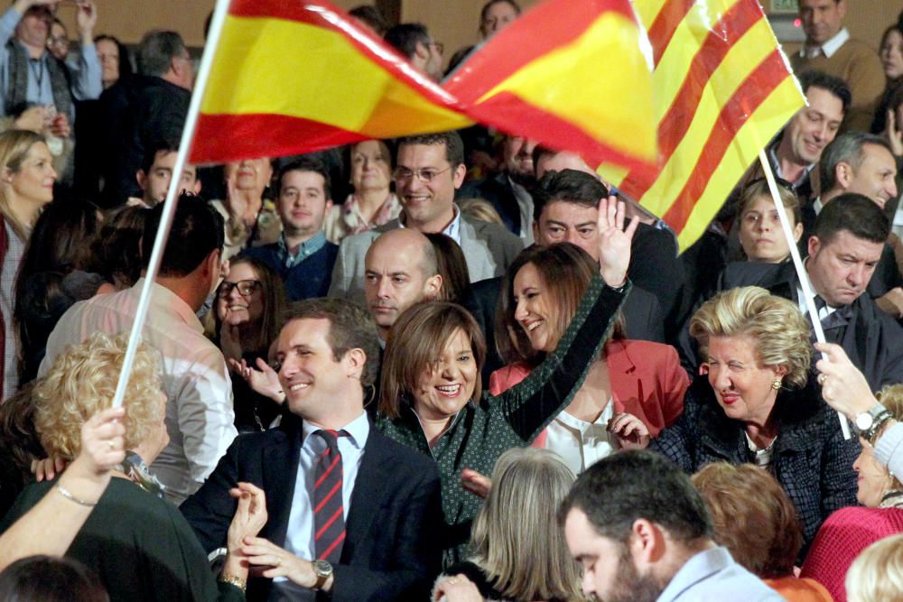 Pablo Casado proclama a los candidatos de la C. Valenciana