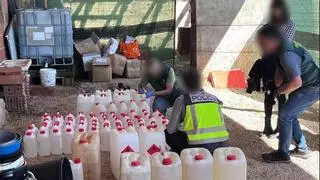 Desmantelado en Fuengirola un laboratorio de cocaína