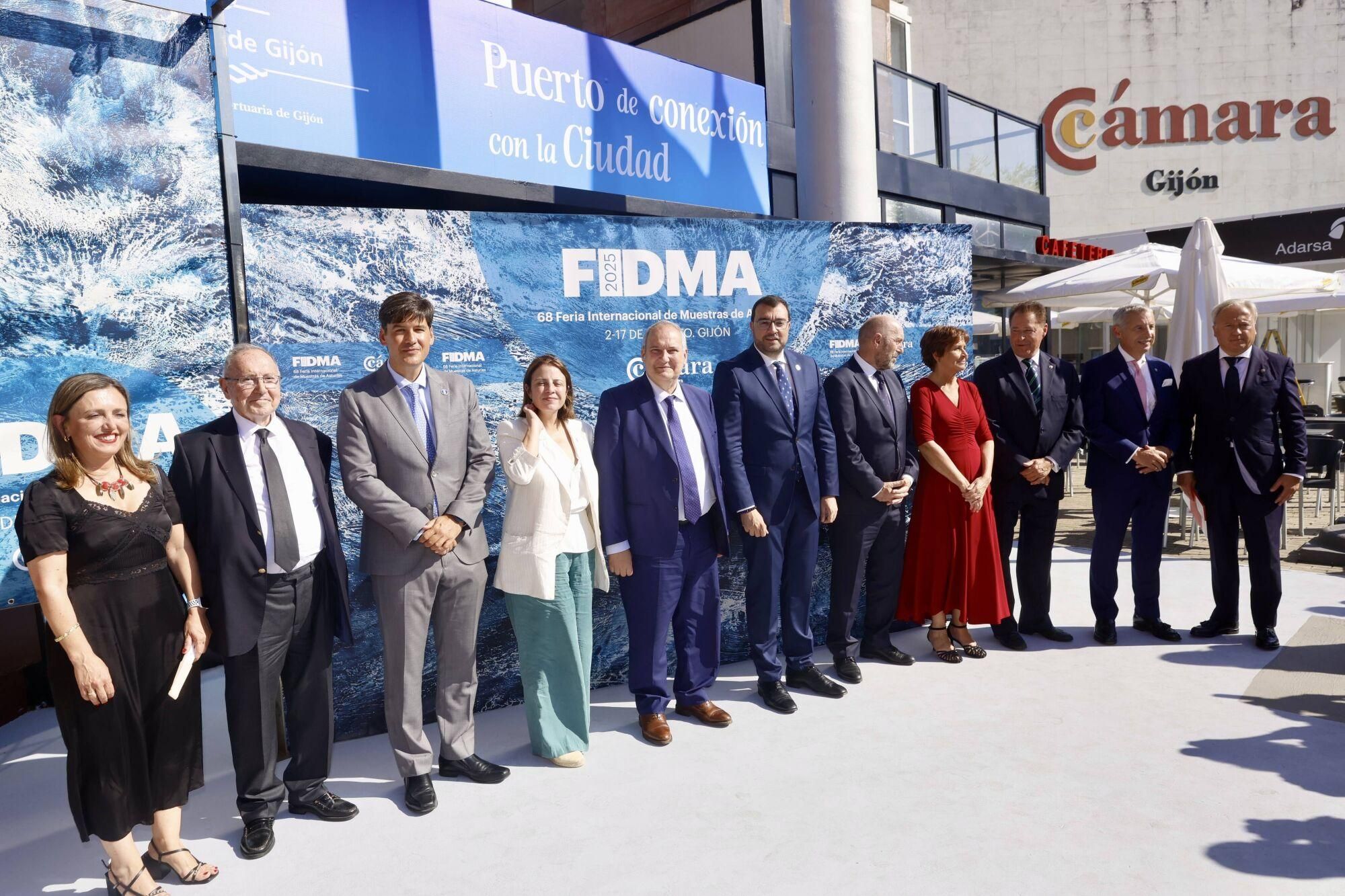 Así fue la inauguración de la Feria Internacional de Muestras de Asturias