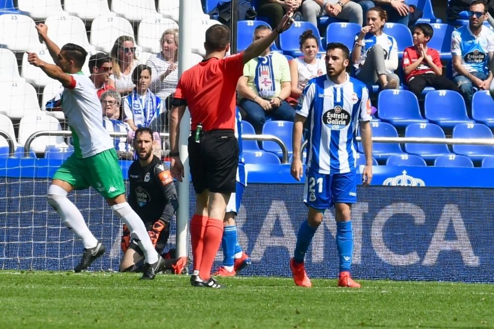 El Dépor cae ante el Extremadura en Riazor