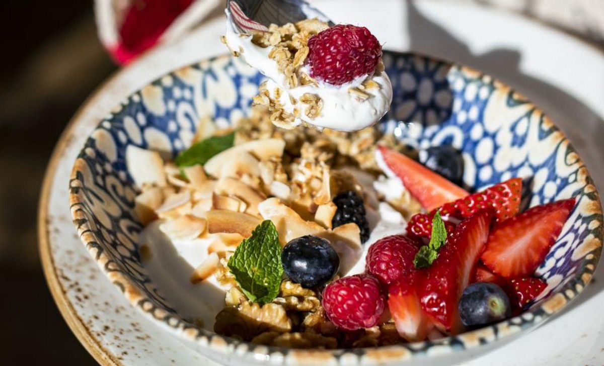 Las frutas frescas con cereales son uno de los platos más demandados. | MASSA COFFE