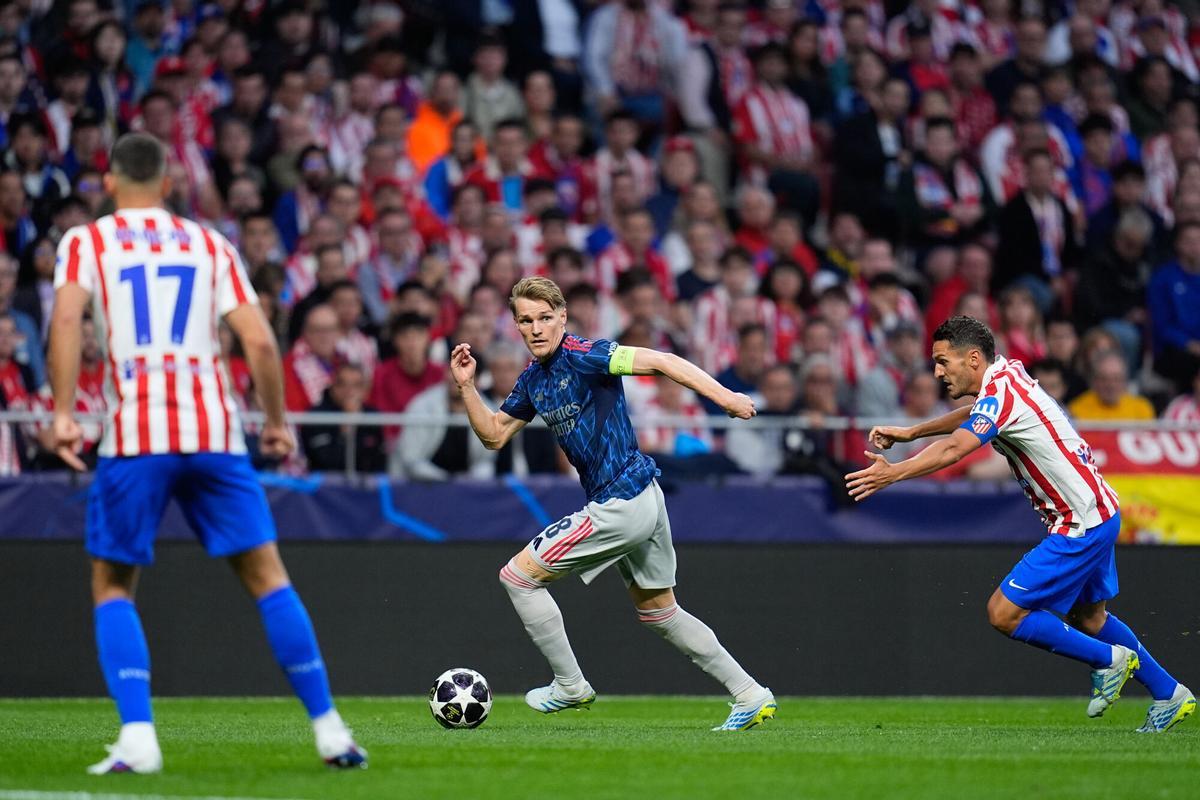 Champions League: Atlético de Madrid - Arsenal, en imágenes.