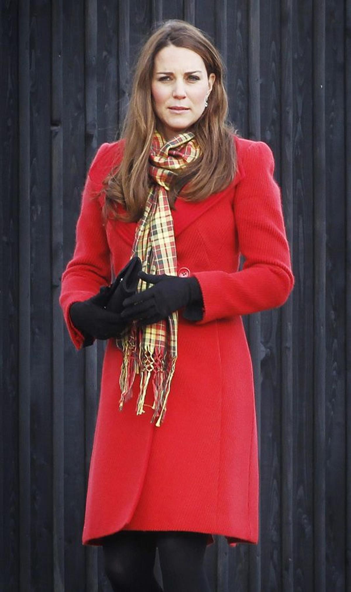 El estilo de Kate Middleton con el frío