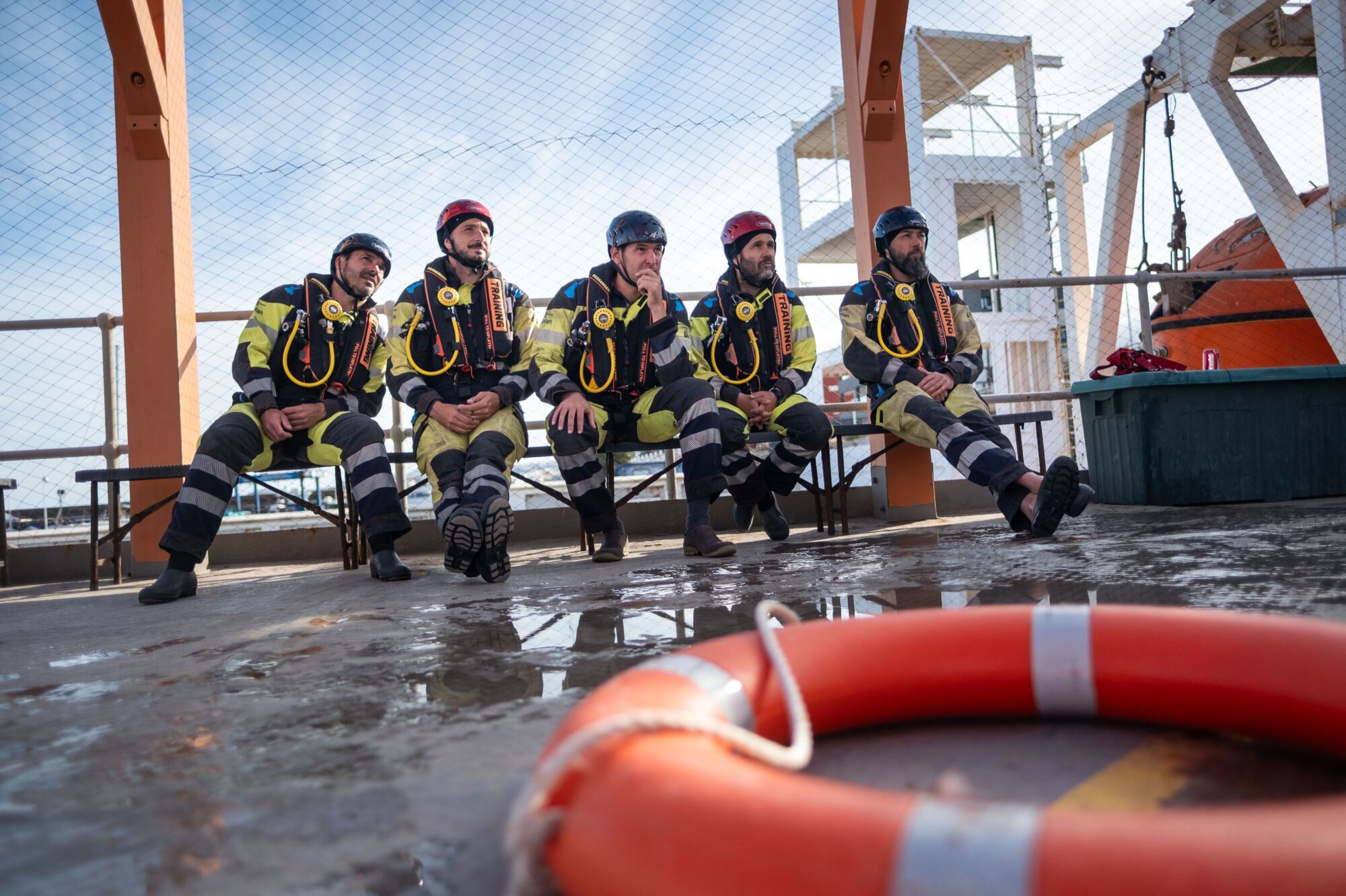 Curso de formación del EIRIF en amerizajes de helicópteros