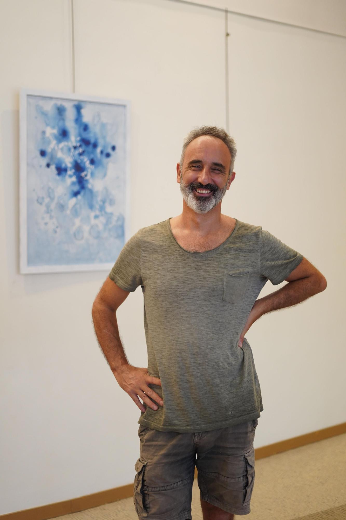 El pintor Manuel Rodríguez Méndez dedica a los árboles su última exposición, ‘Arborescencias’, que se inaugura este viernes en el Club Diario de Ibiza