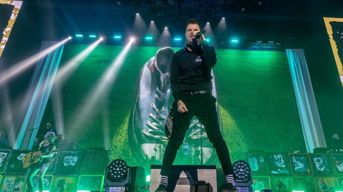 Dani Martín, en uno de los conciertos que ofreció a finales de 2025 en Madrid.