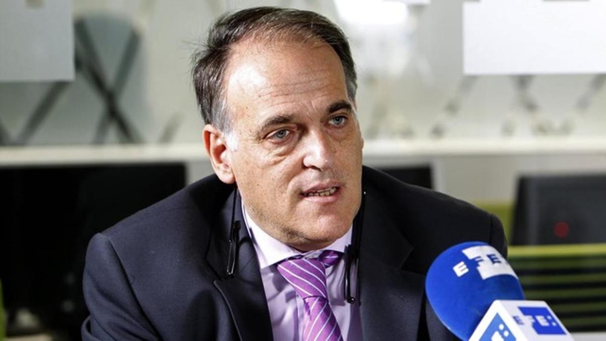 Javier Tebas, presidente de la LFP