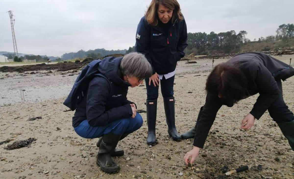 Mar visita las zonas afectadas por las riadas.