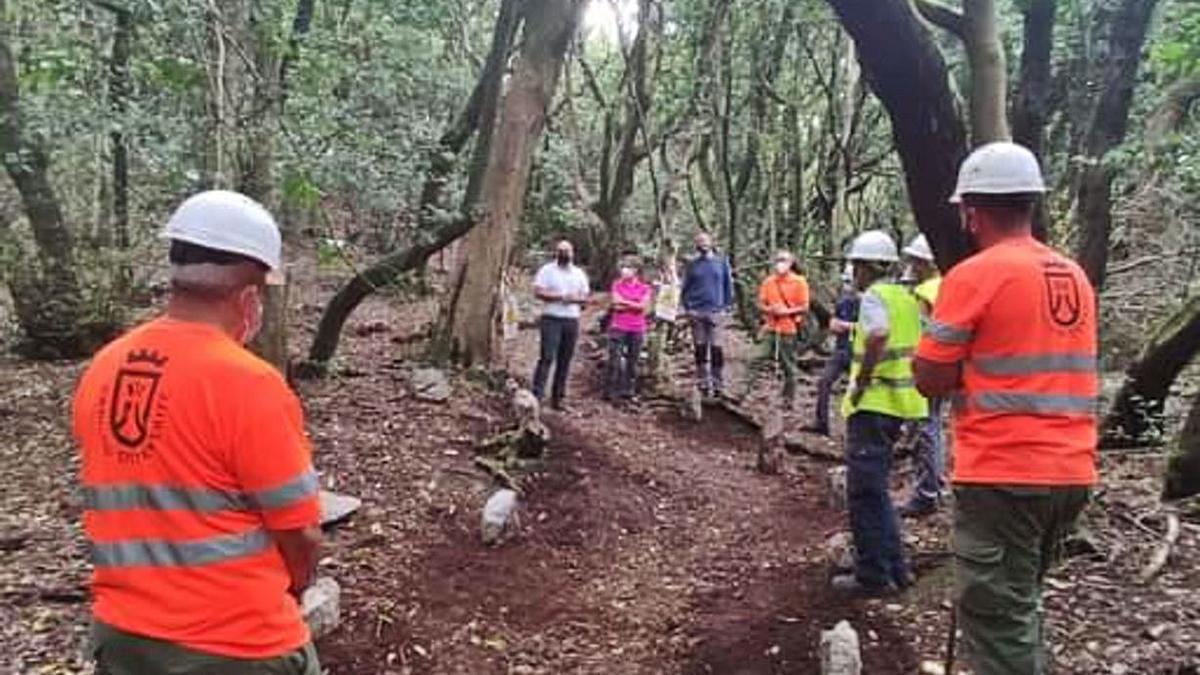 Nueve personas se forman en Anaga dentro de Barrios por el Empleo . | | E.D.