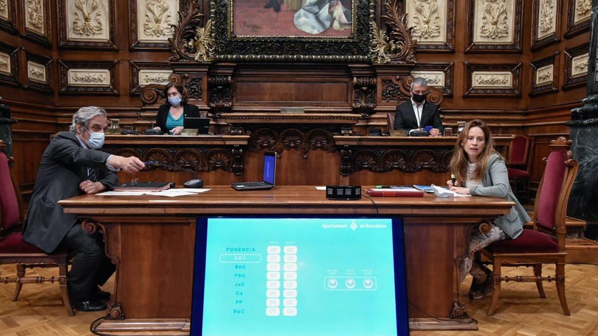 Pleno del Ajuntament de Barcelona