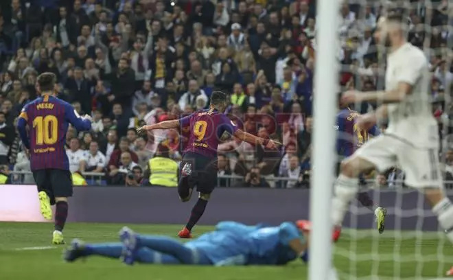 Real Madrid 0 - FC Barcelona 3, Copa del Rey Semifinal Vuelta