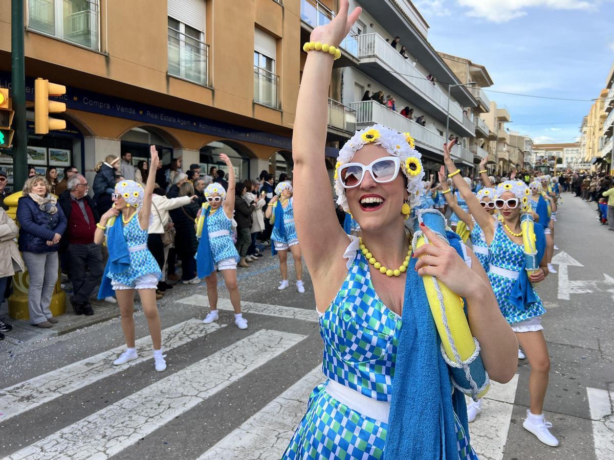 Imatges de la rua de l'Escala