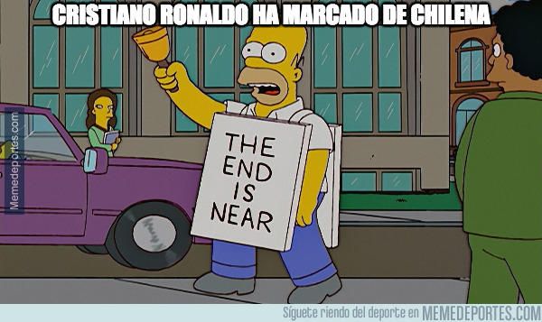 Memes gol chilena Cristiano
