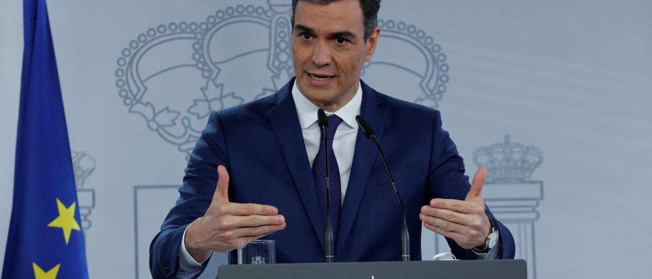 El presidente del Gobierno, Pedro Sánchez.