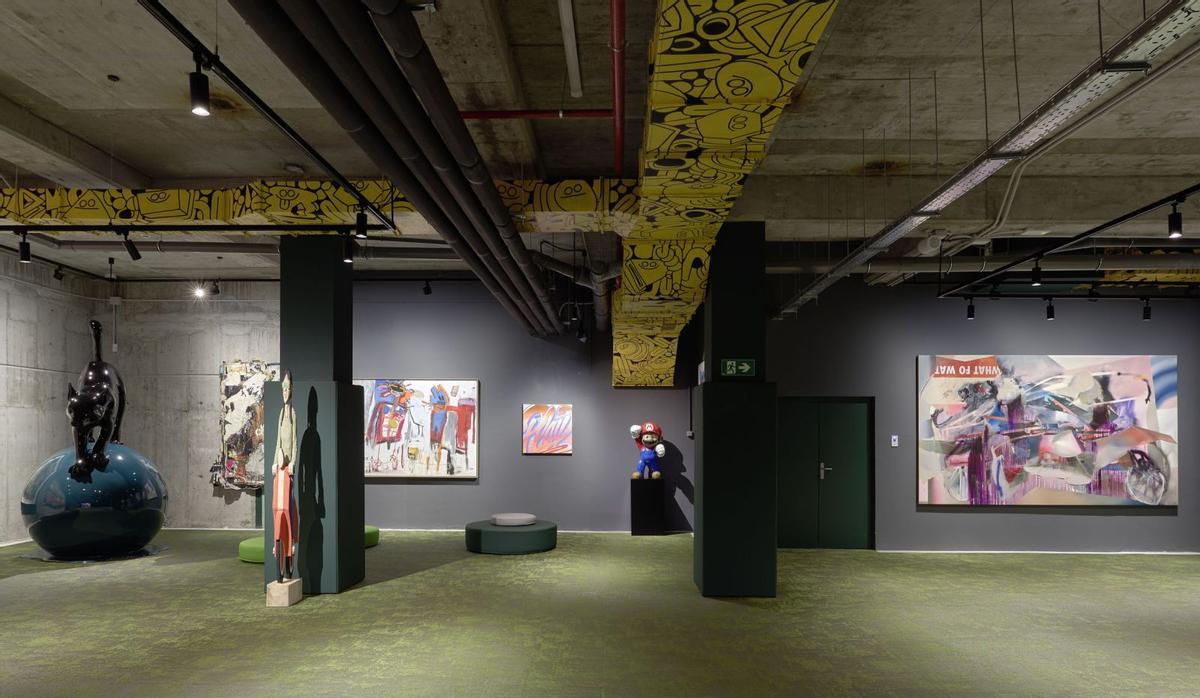 Una vista general del Espacio Street Art de la Fundación María Cristina Masaveu en Madrid. | FMCM