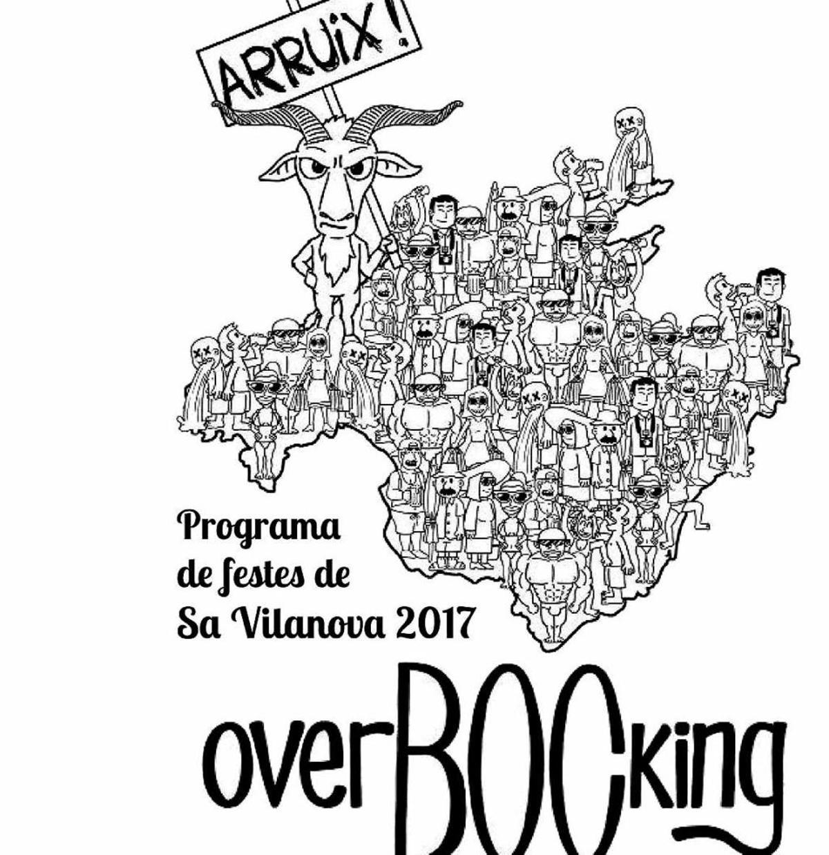 La 'caça' al turista, protagonista de las fiestas del barrio de sa Vilanova