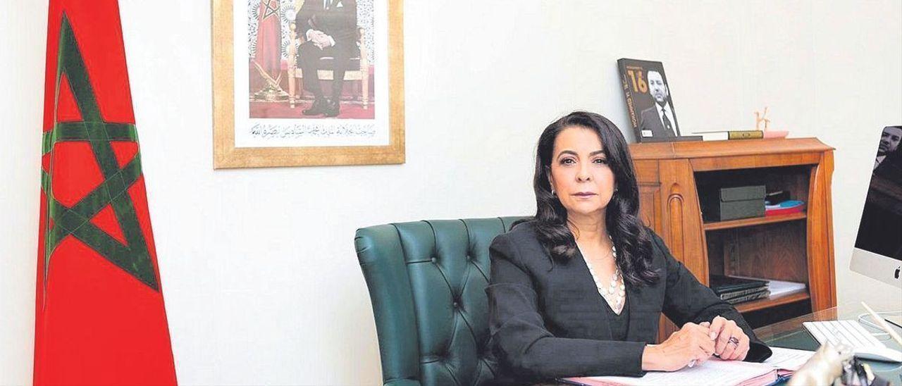 La embajadora marroquí en España, Karima Benyaich.