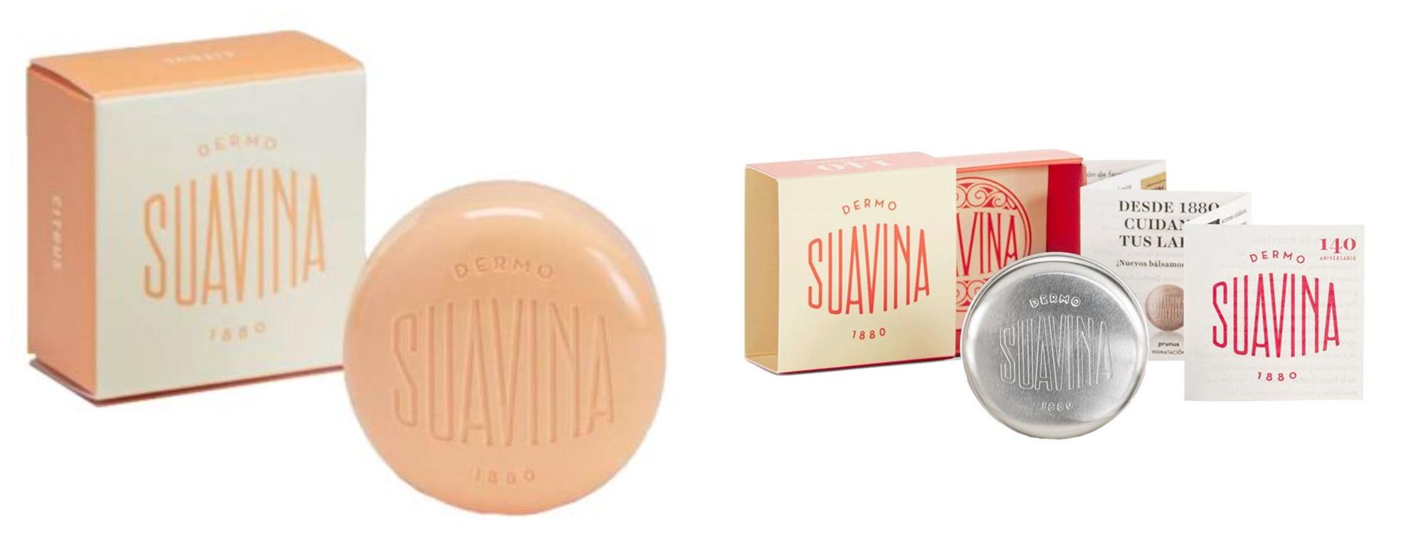 Estos son los dos productos de Suavina premiados en la reciente gala celebrada en Barcelona.