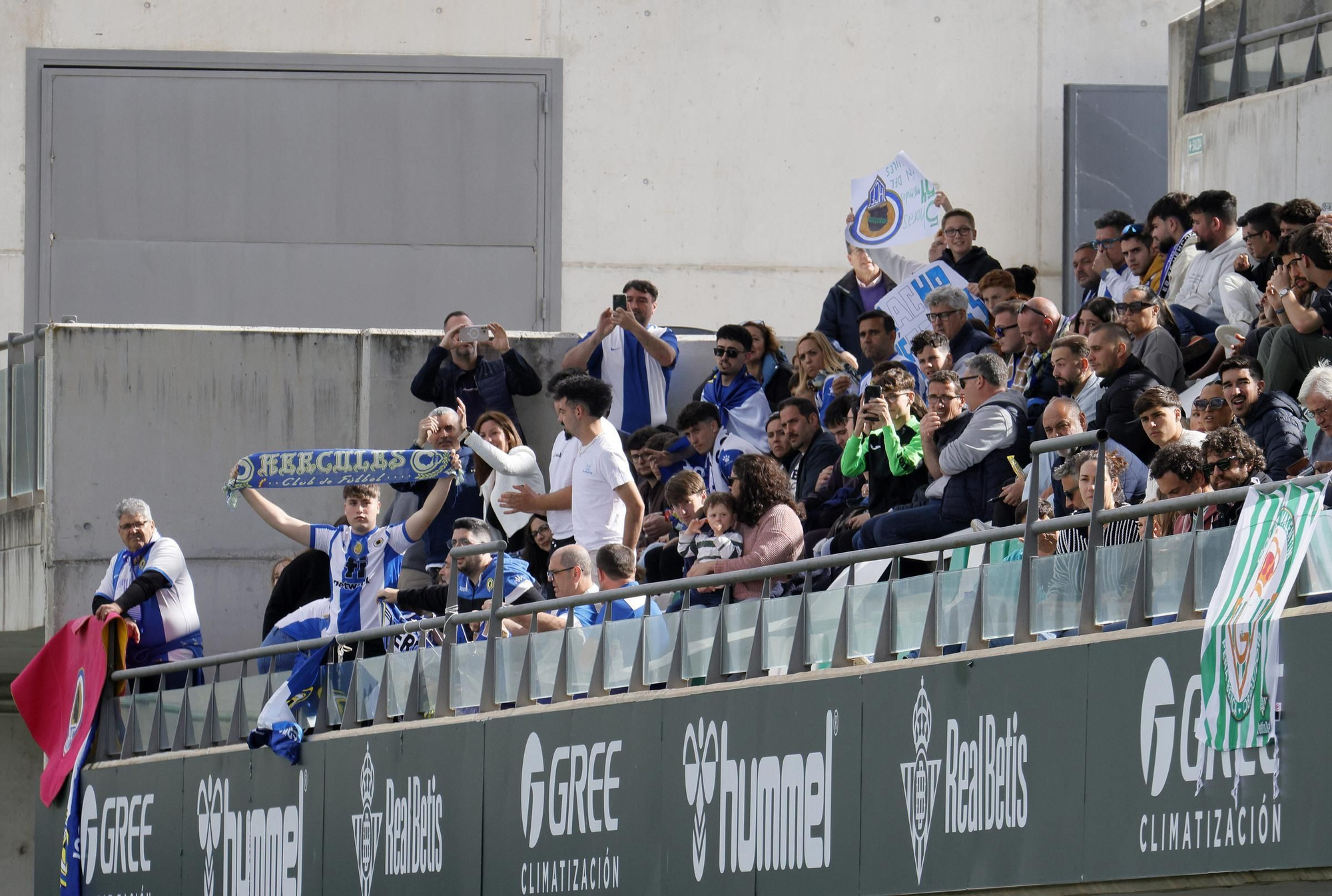 Las mejores imágenes del Real Betis B - Hércules