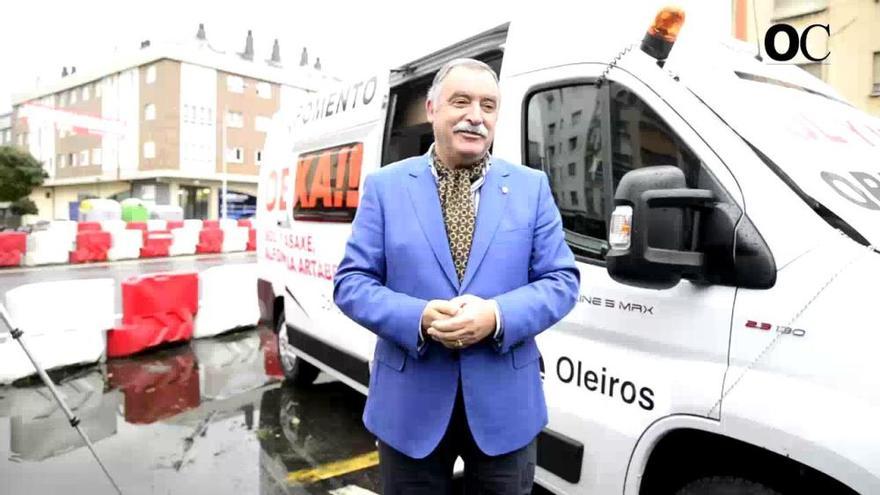 El alcalde de Oleiros inicia su protesta de 48 horas en Sol y Mar