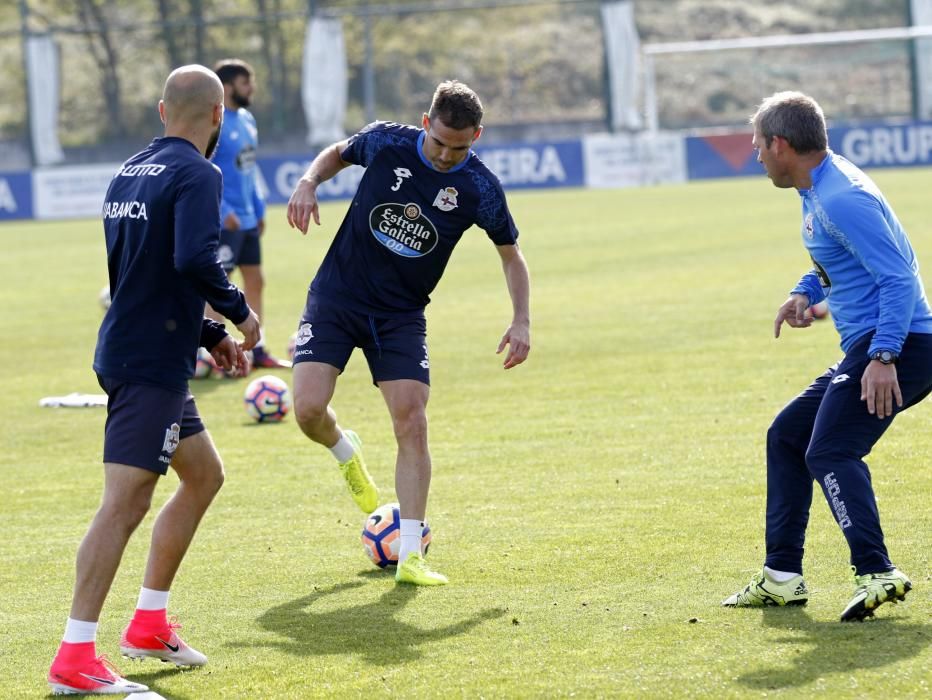 El Dépor prepara el duelo ante el Málaga