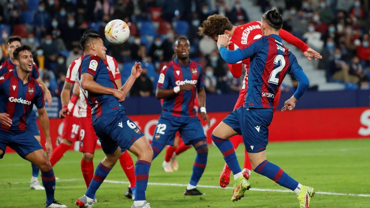 Levante - Atlético de Madrid, en imágenes