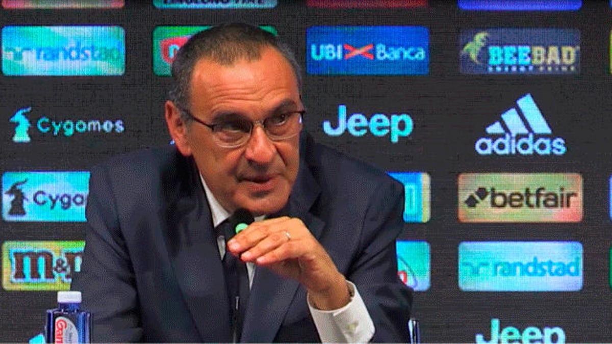 Sarri: "Entrenar a Cristiano es un dar un salto de nivel"