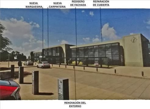 La futura estación de ferrocarril de Cáceres