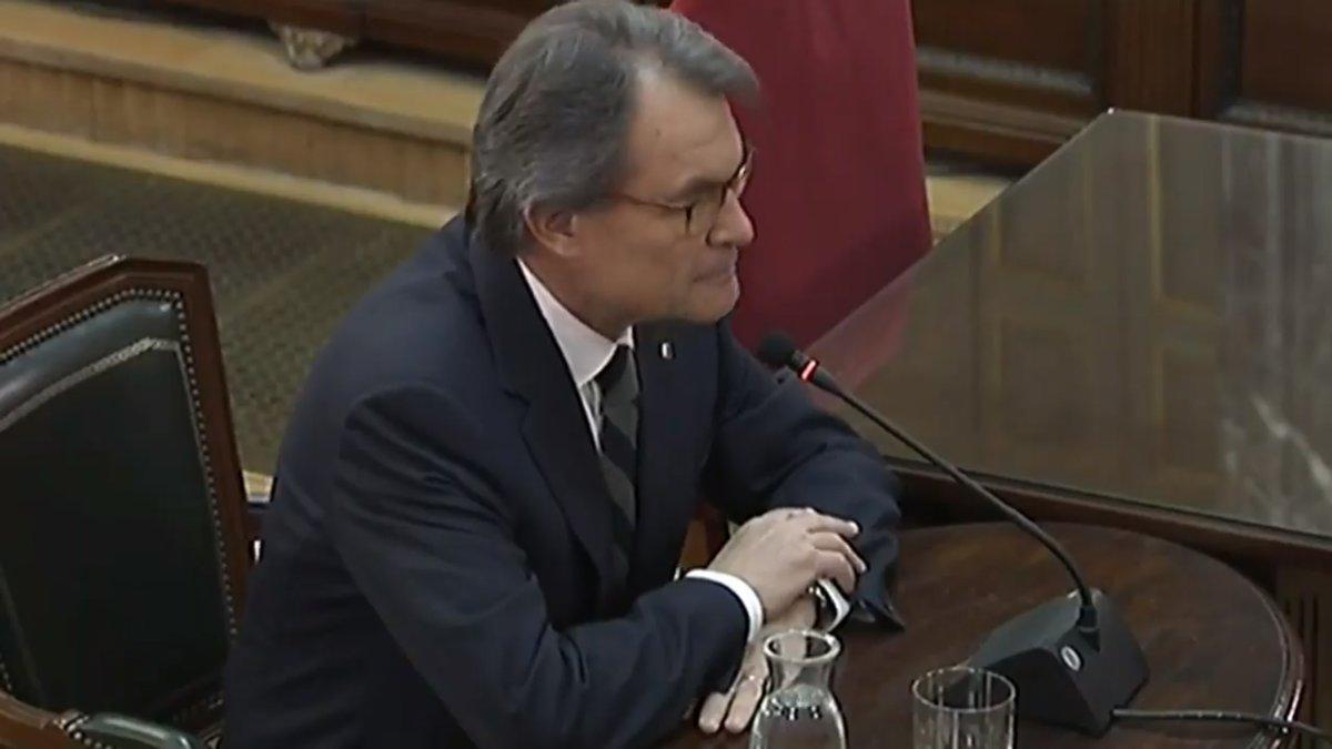 Artur Mas declara en el Supremo