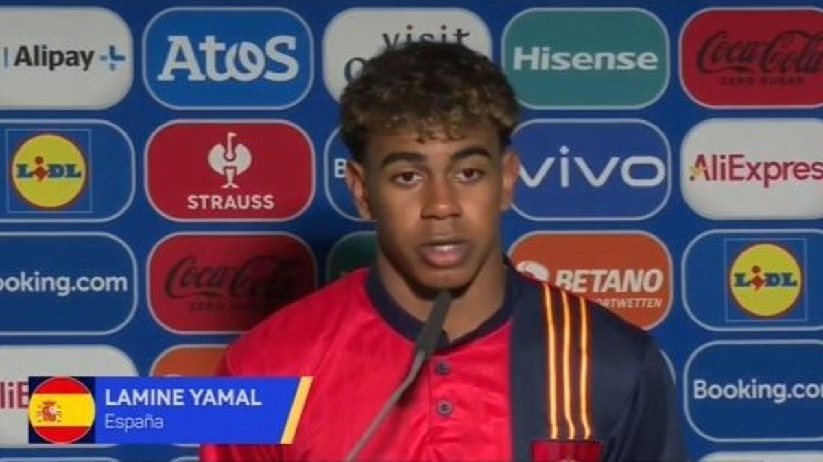 Lamine Yamal: "Ojalá hubiera metido gol"