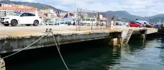 La inflación impide que Portos ejecute el arreglo estructural del muelle de bateeiros de A Mosqueira