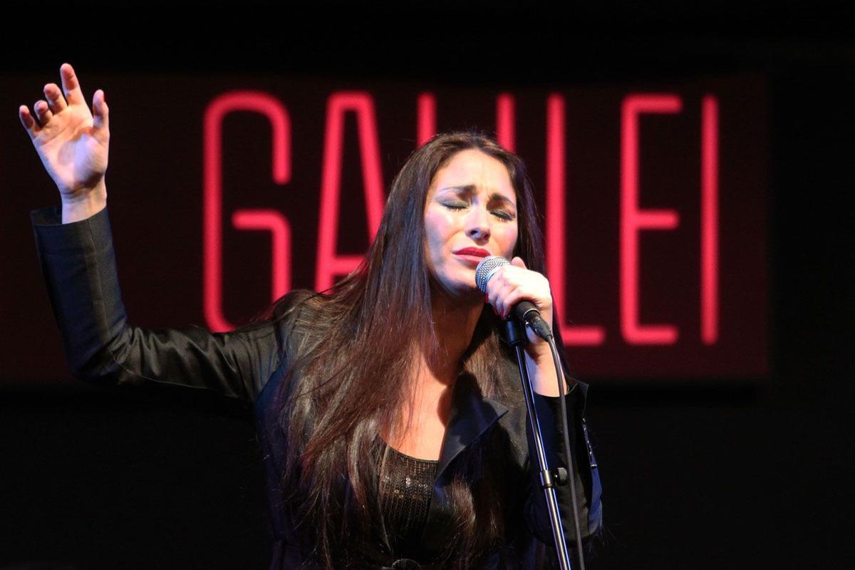 Celia Flores en el concierto homenaje a su madre, Marisol