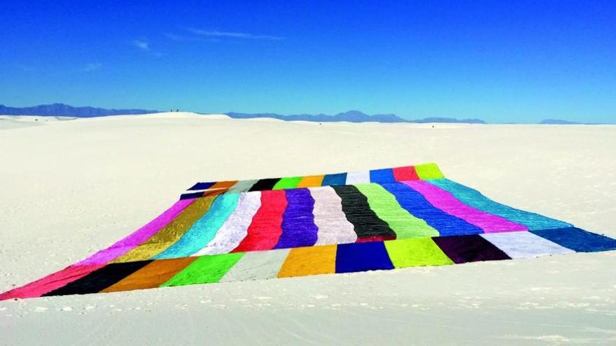 La pieza &#039;White Sands&#039; en Nuevo México.