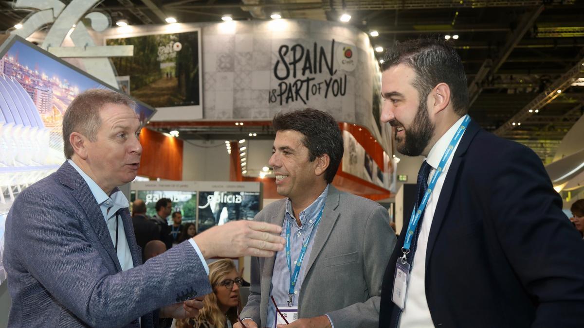 El presidente de la Diputación y el director del Patronato Provincial de Turismo en un anterior evento.