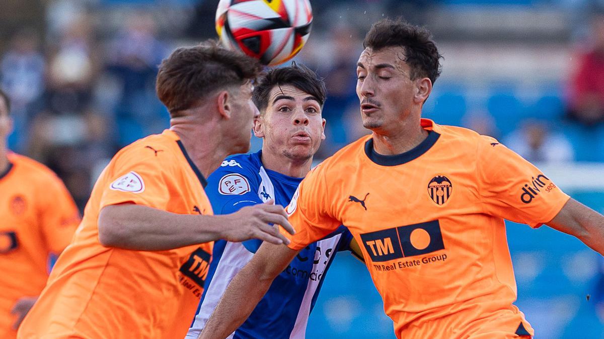 El Hércules no consigue la victoria frente al Valencia Mestalla