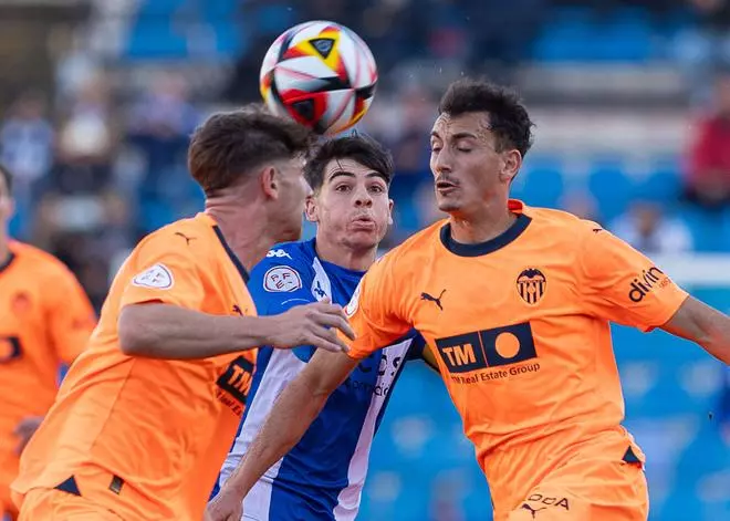 Las imágenes del Hércules CF - Valencia Mestalla