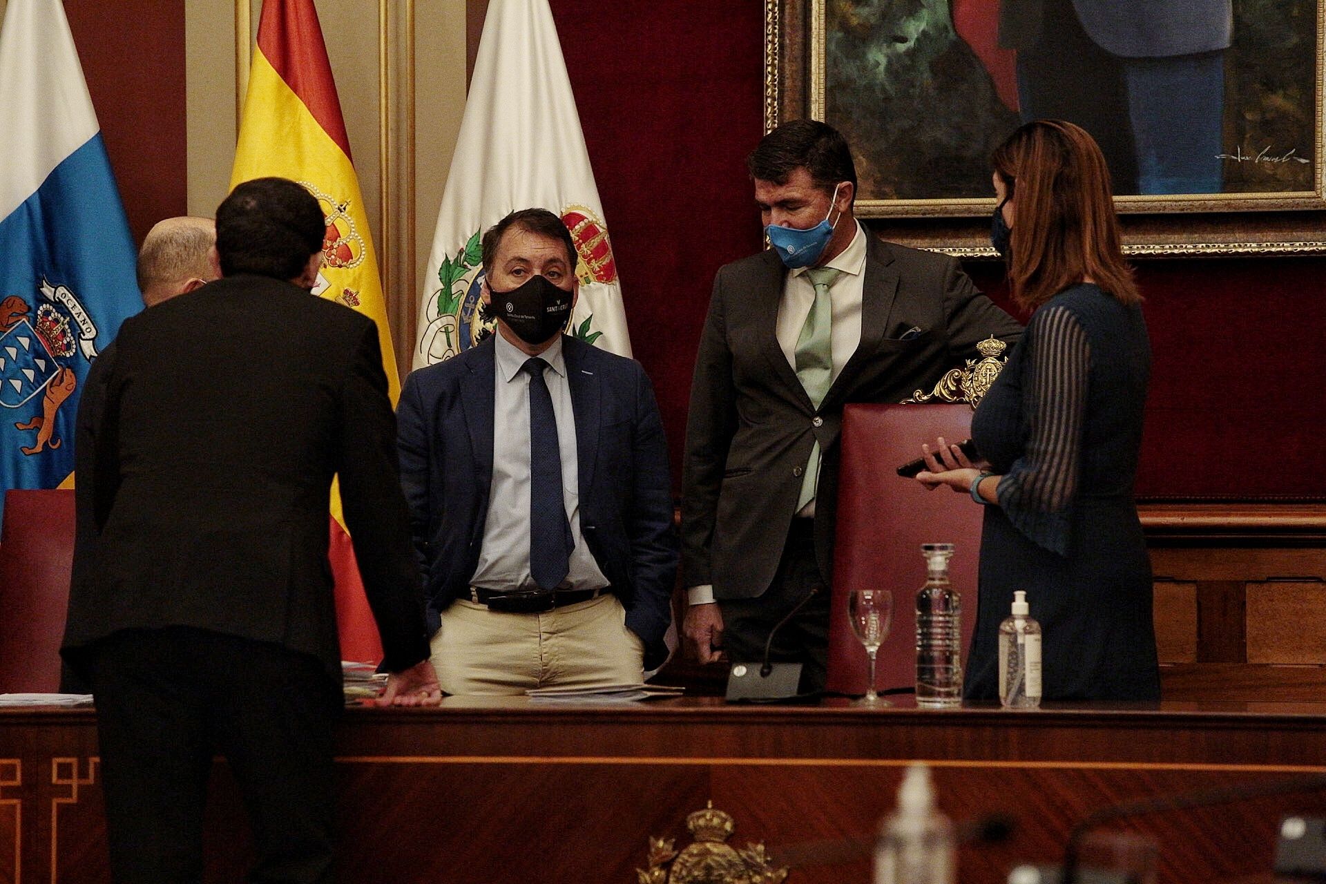 Pleno de presupuestos del Ayuntamiento de Santa Cruz