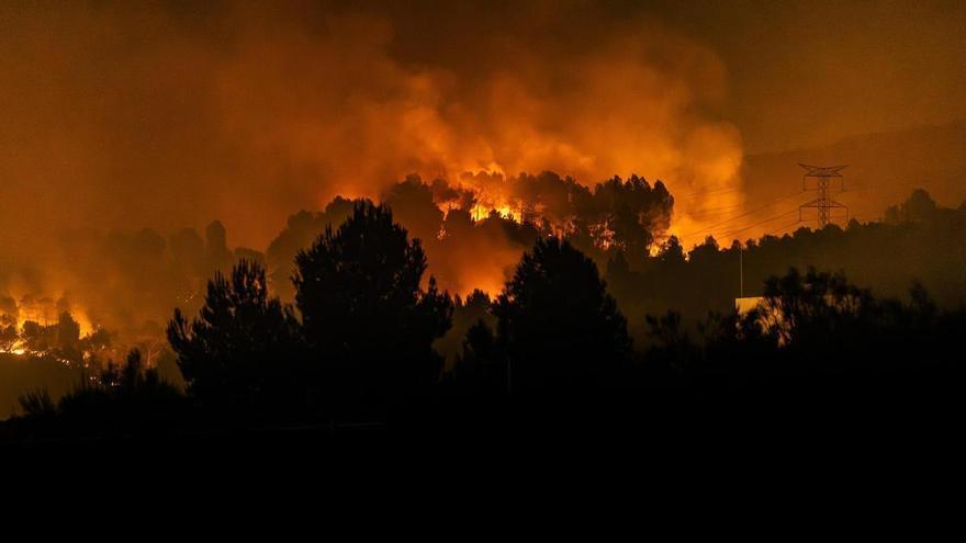 Detenen un piròman per causar l'incendi forestal de Carme, que va calcinar més de 450 hectàrees