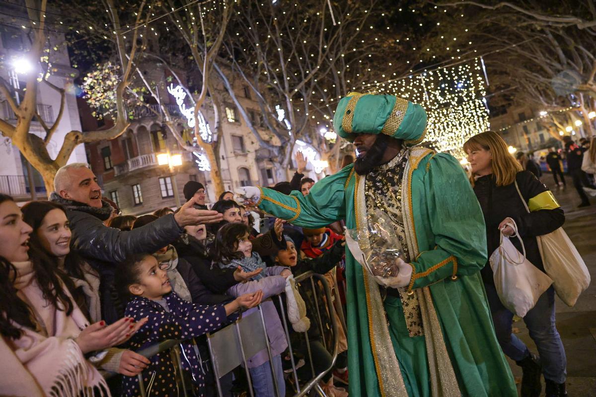 La cavalcada de Reis a Figueres el 2025