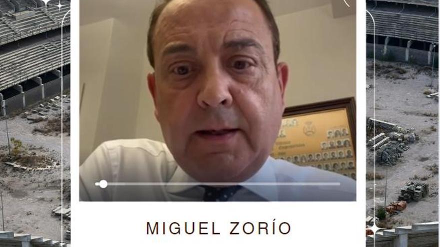 Miguel Zorío valora el pleno de este martes en el que se ha denegado la moción del PSOE por el Nou Mestalla