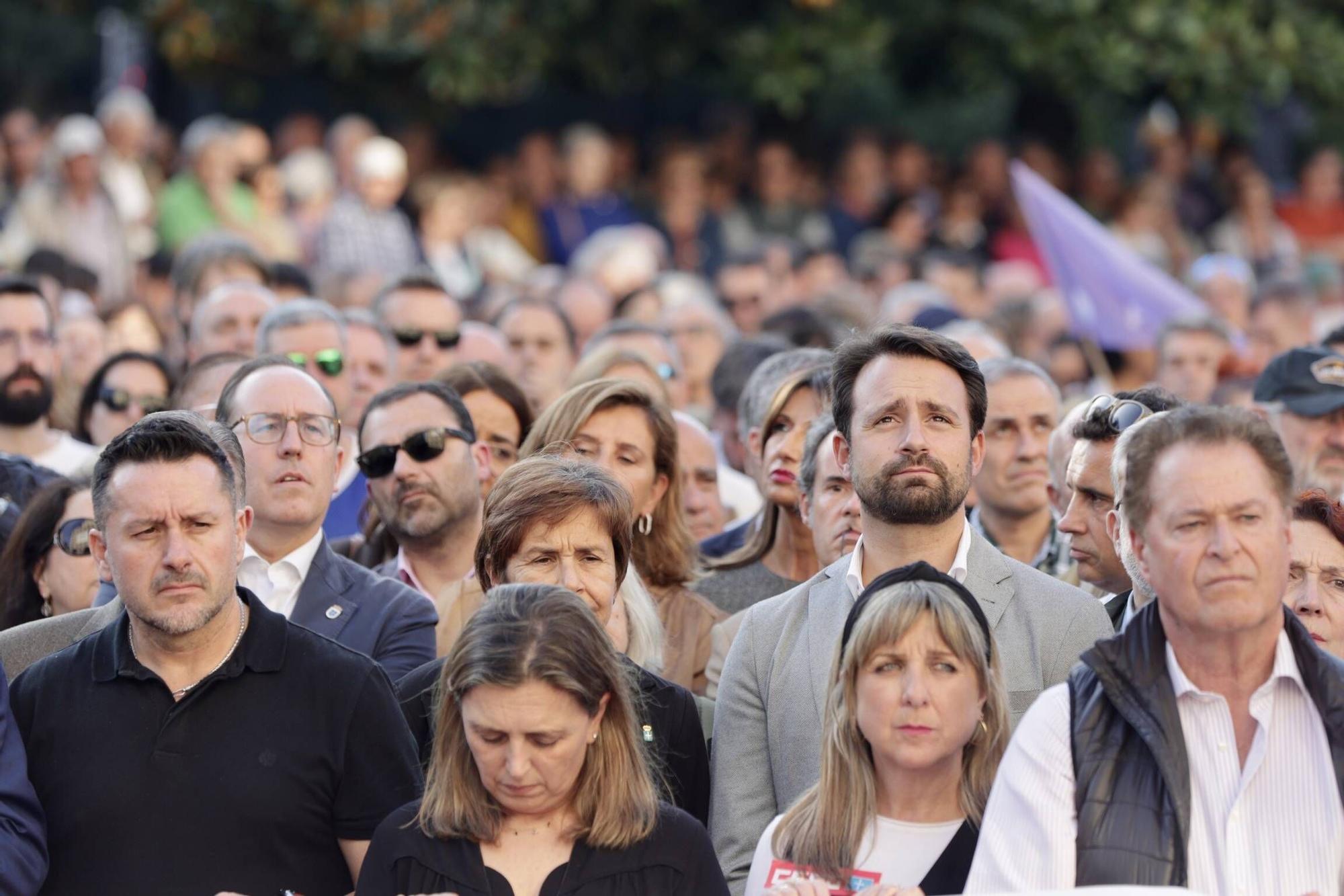 EN IMÁGENES: así fue la gran movilización contra el peaje del Huerna en Asturias