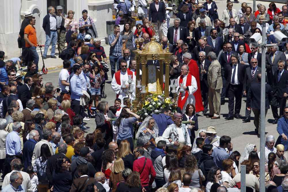 El Cristo del Grao recorre las calles de Poblats Marítims