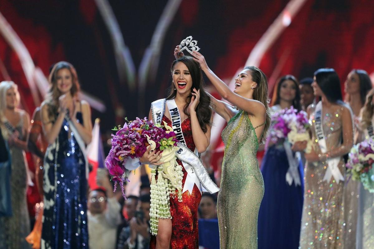 Miss Philippines Catriona Gray is crowned Miss Universe during the final round of the Miss Universe pageant in Bangkok  Thailand  December 17  2018  REUTERS Athit Perawongmetha