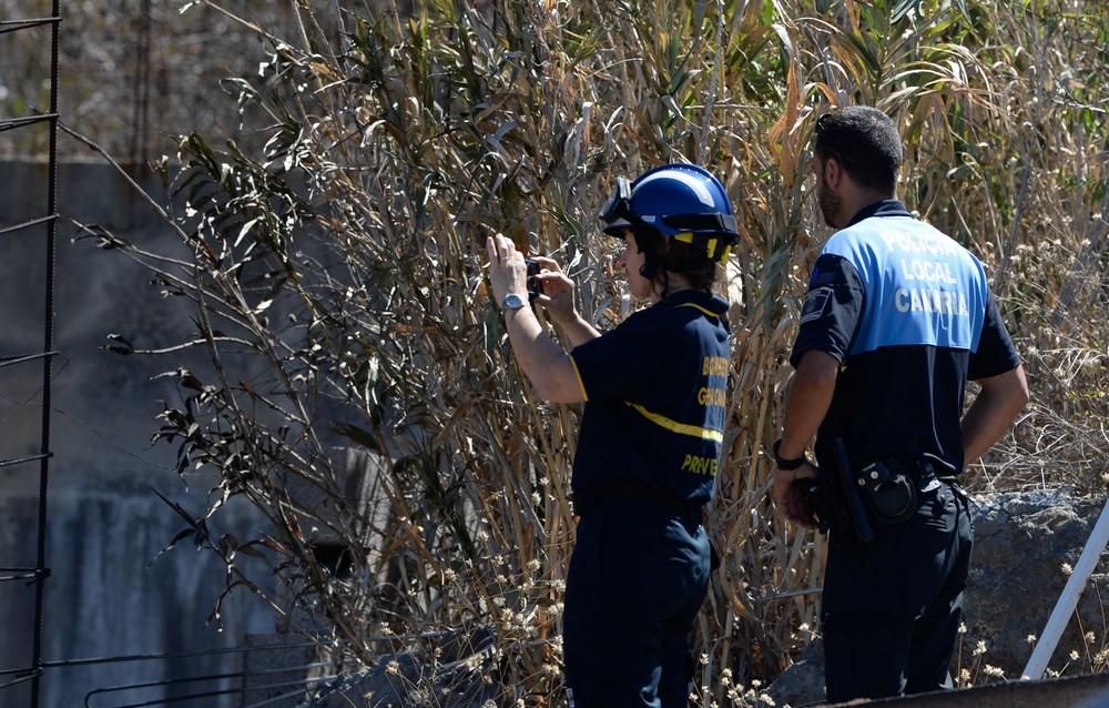 Tejeda tras el incendio