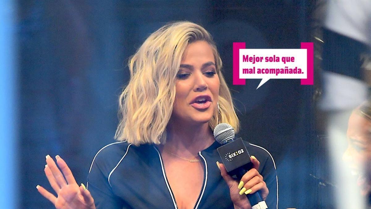 Khloe está sola cuidando a True