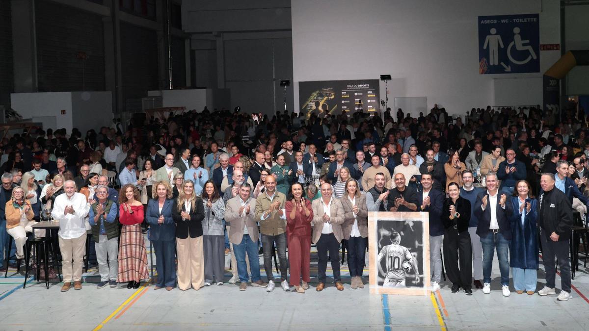 Iago Aspas, homenaxeado na Gala do Deporte da Deputación de Pontevedra