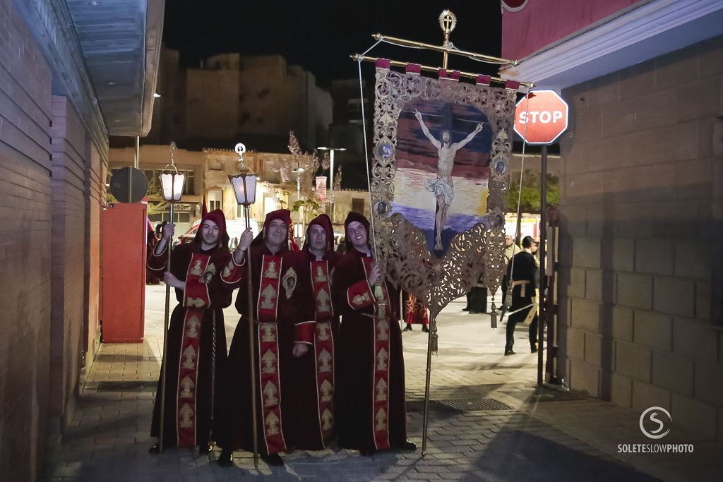 Las imágenes de la Procesión del Silencio en Lorca