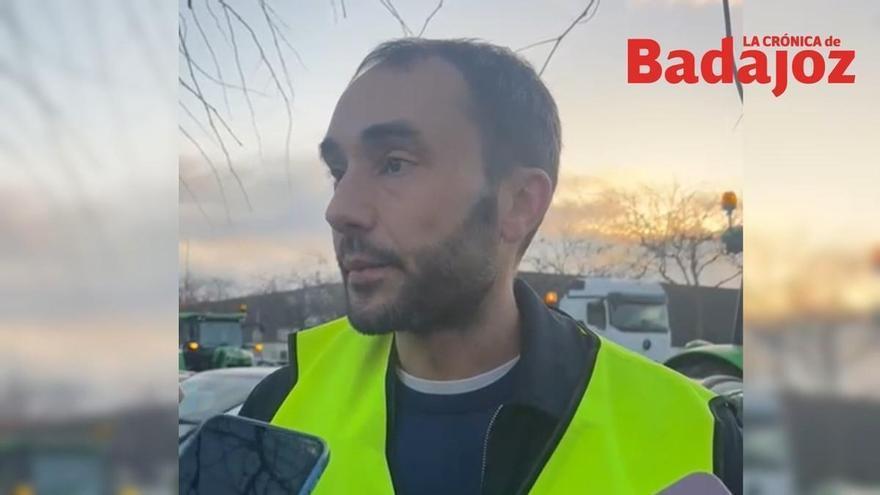 Vídeo | Fernando Miranda, secretario de Agricultura de UPA-UCE Extremadura: "Reclamamos precios justos, que se cumpla la Ley de Cadena Alimentaria y una PAC más equitativa"