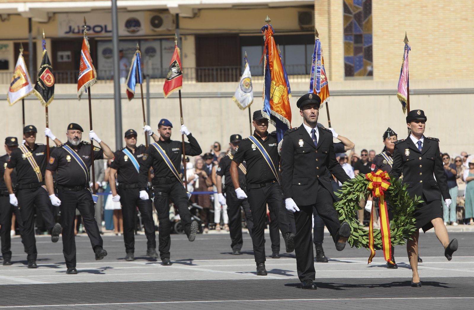 Acto del día de la Policía Nacional en València