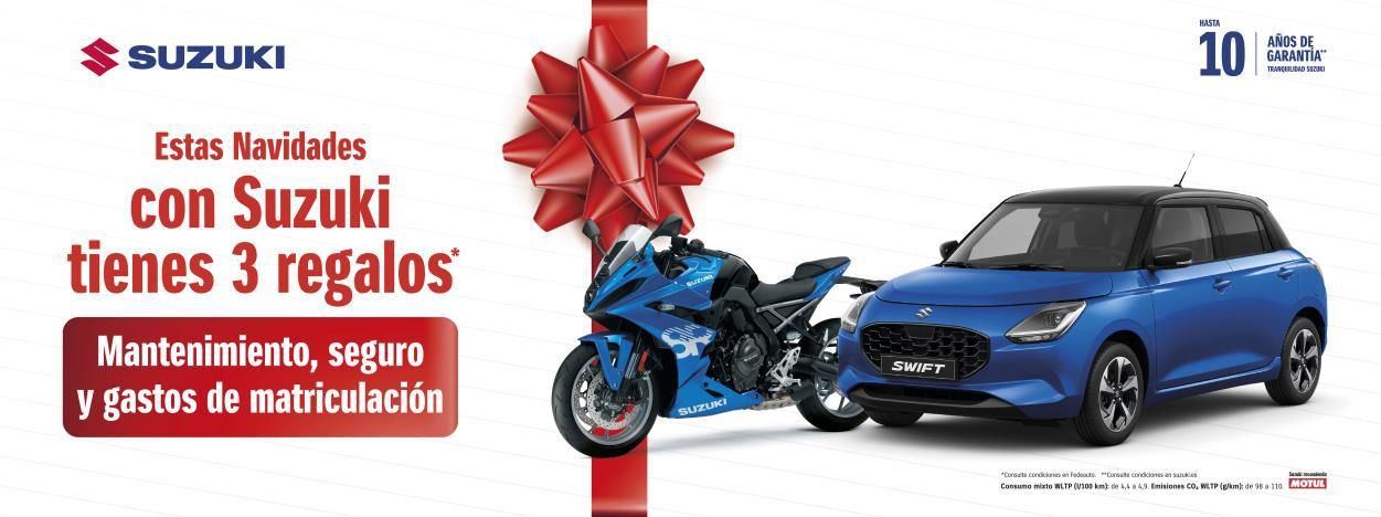 Suzuki Femotor celebra la Navidad con una increíble promoción